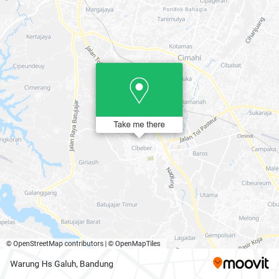 Warung Hs Galuh map