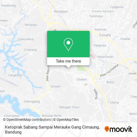 Ketoprak Sabang Sampai Merauke Gang Cimaung map