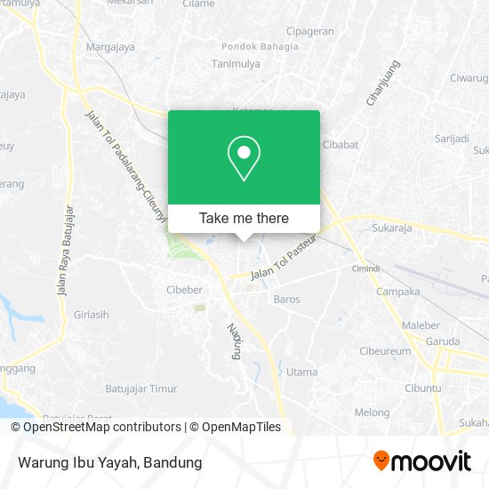 Warung Ibu Yayah map