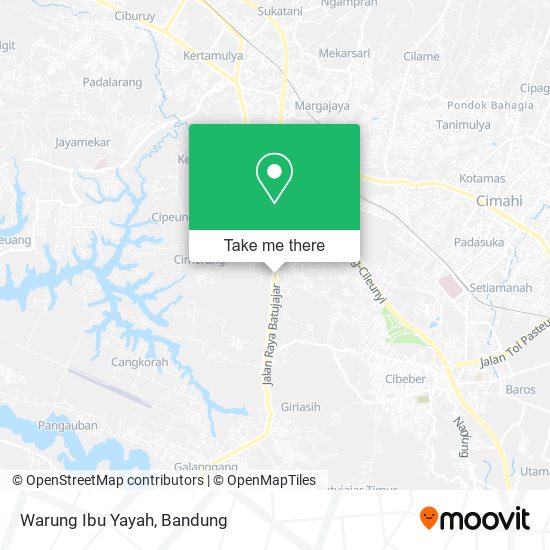 Warung Ibu Yayah map