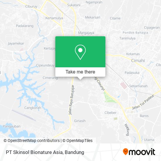 PT Skinsol Bionature Asia map