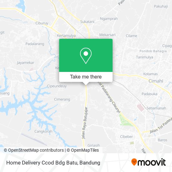 Home Delivery Ccod Bdg Batu map