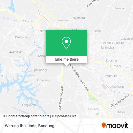 Warung Ibu Linda map