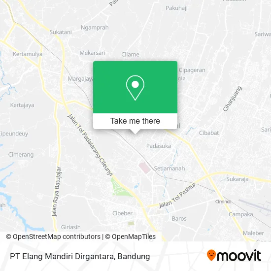 PT Elang Mandiri Dirgantara map