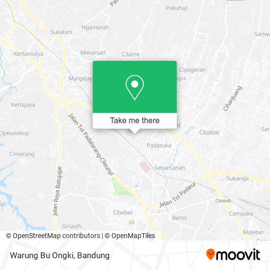 Warung Bu Ongki map