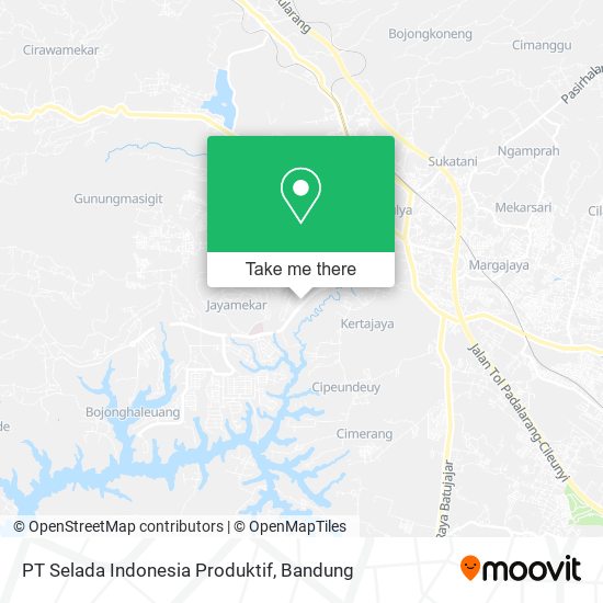 PT Selada Indonesia Produktif map