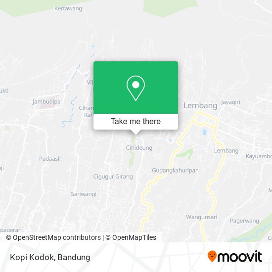Kopi Kodok map