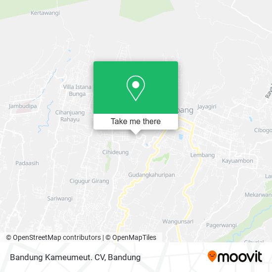 Bandung Kameumeut. CV map