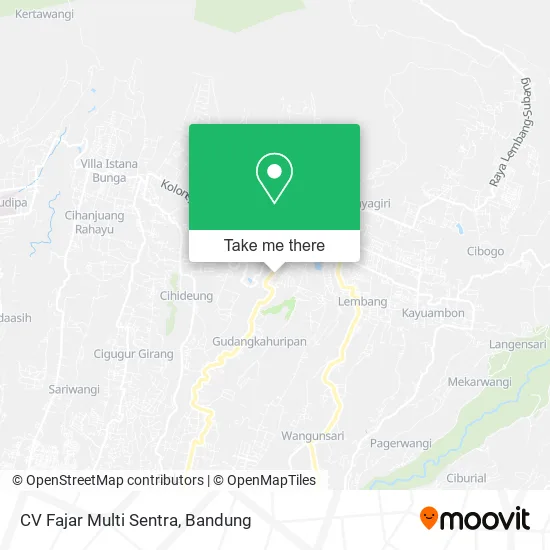 CV Fajar Multi Sentra map