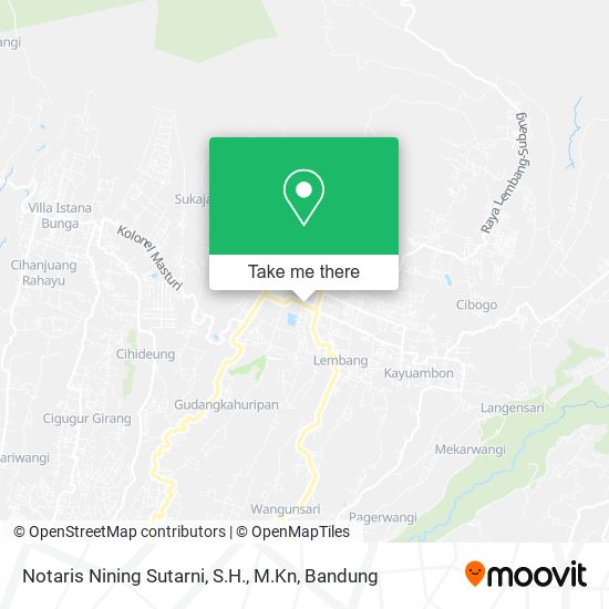 Notaris Nining Sutarni, S.H., M.Kn map