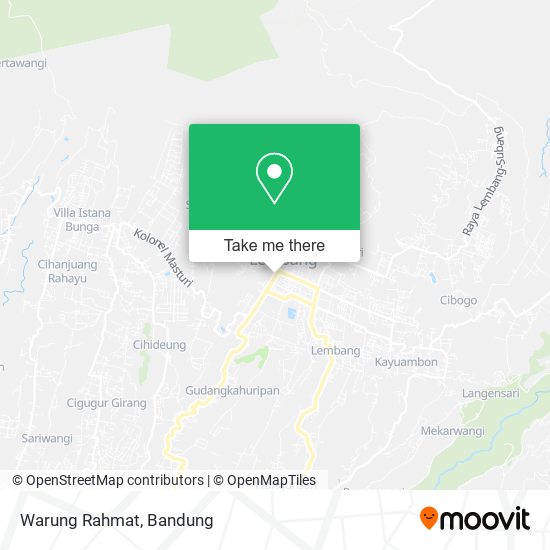 Warung Rahmat map