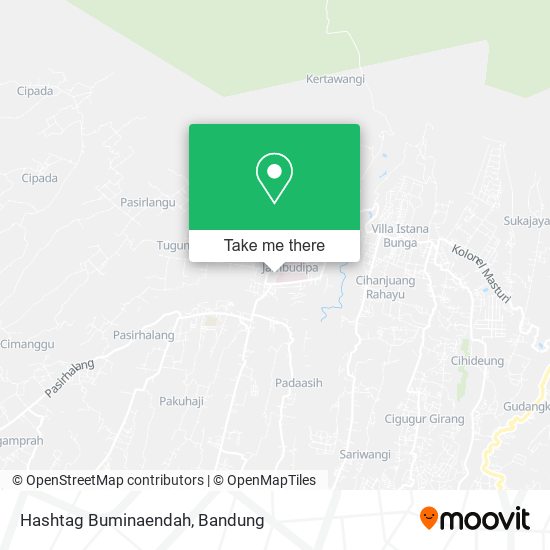 Hashtag Buminaendah map