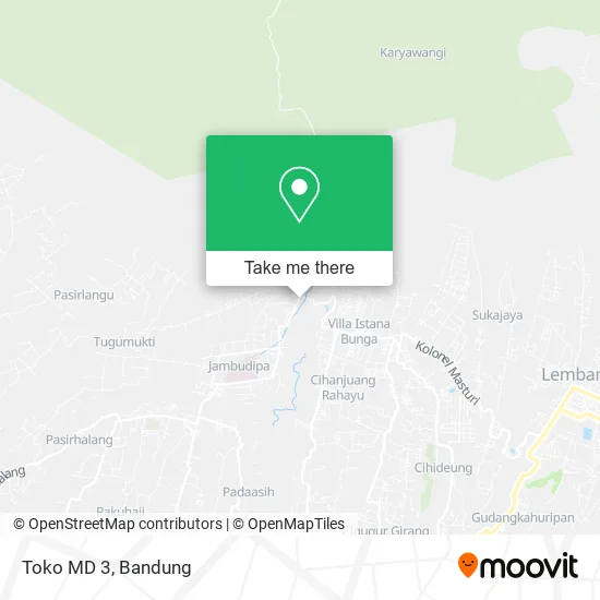 Toko MD 3 map