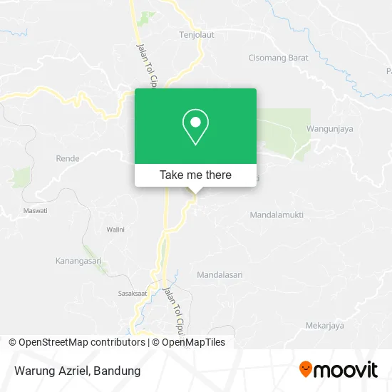 Warung Azriel map