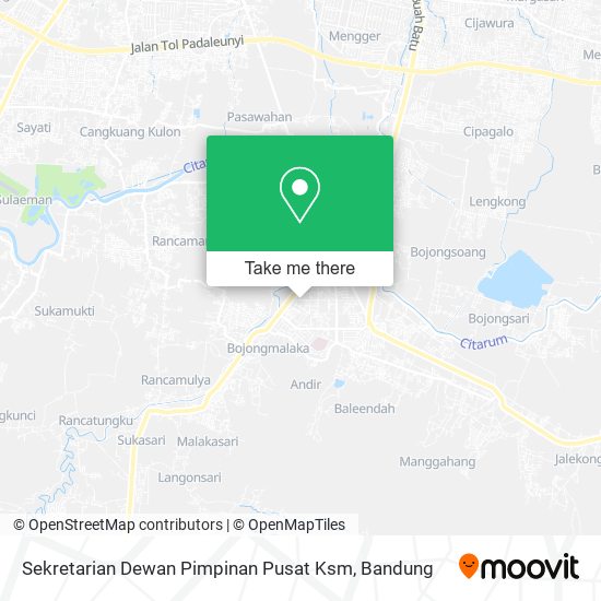 Sekretarian Dewan Pimpinan Pusat Ksm map