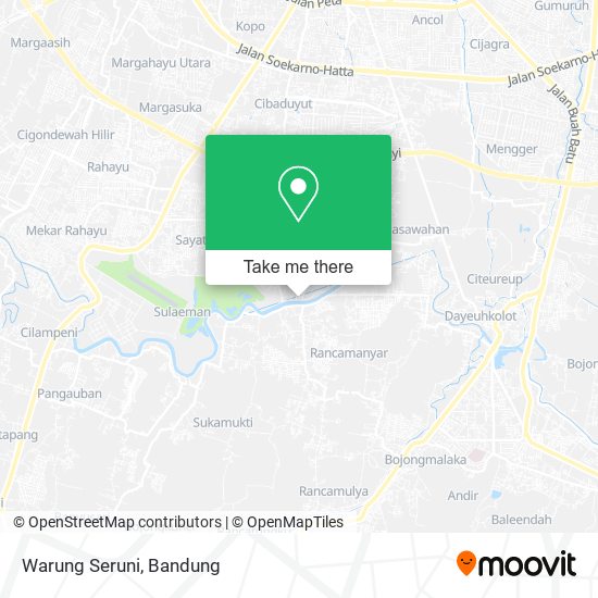 Warung Seruni map