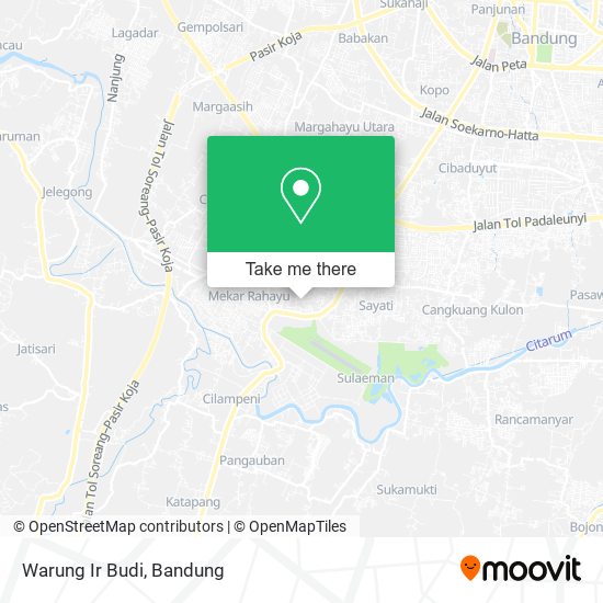 Warung Ir Budi map