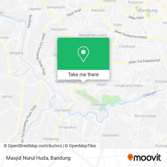 Masjid Nurul Huda map