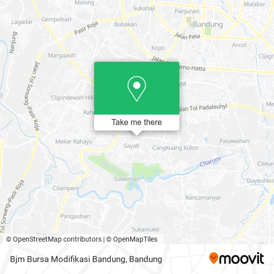 Bjm Bursa Modifikasi Bandung map