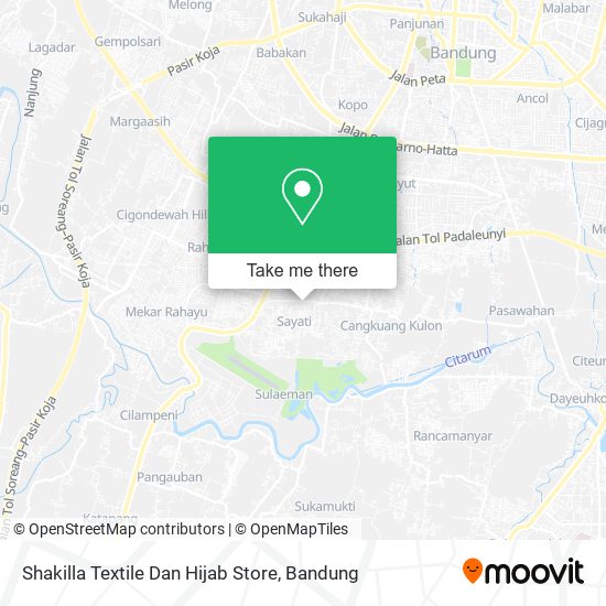 Shakilla Textile Dan Hijab Store map
