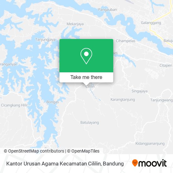 Kantor Urusan Agama Kecamatan Cililin map