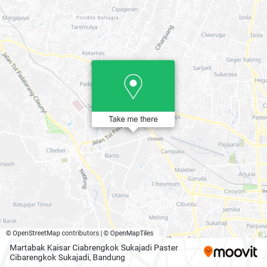 Martabak Kaisar Ciabrengkok Sukajadi Paster Cibarengkok Sukajadi map