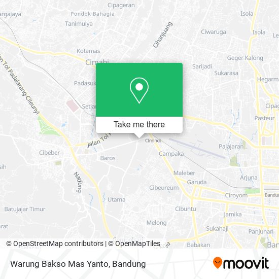 Warung Bakso Mas Yanto map