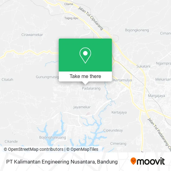PT Kalimantan Engineering Nusantara map