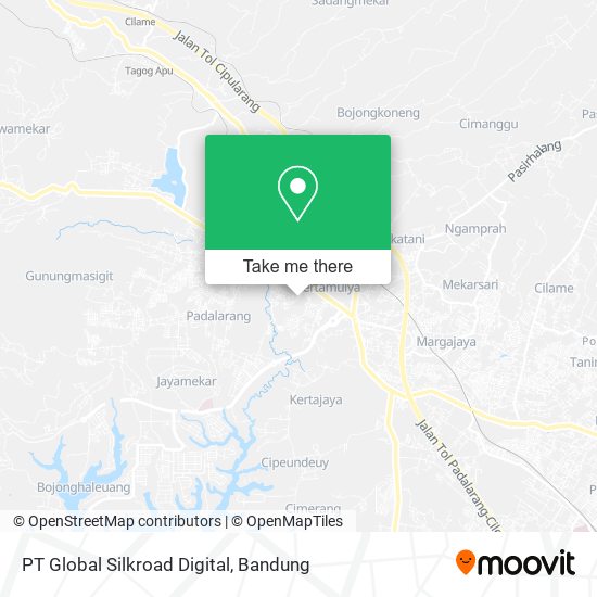 PT Global Silkroad Digital map