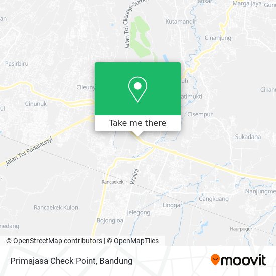 Primajasa Check Point map