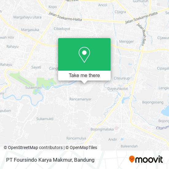 PT Foursindo Karya Makmur map