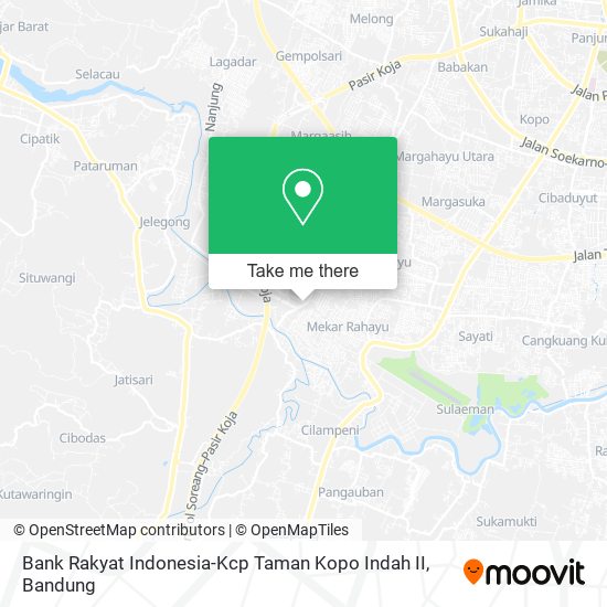 Bank Rakyat Indonesia-Kcp Taman Kopo Indah II map