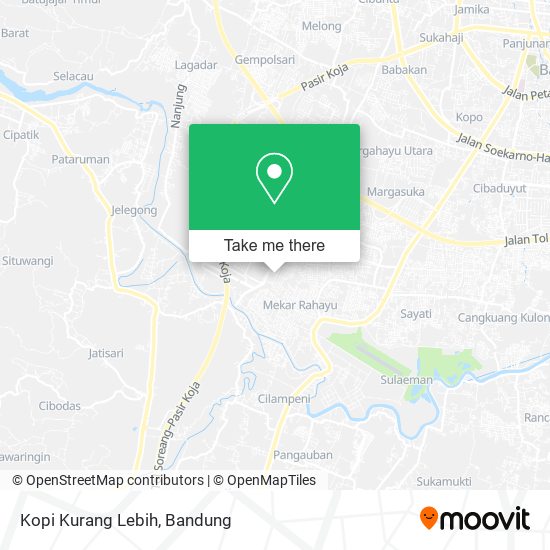 Kopi Kurang Lebih map