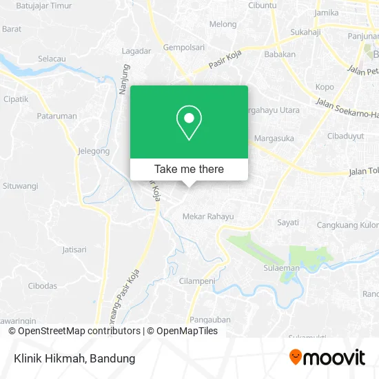 Klinik Hikmah map
