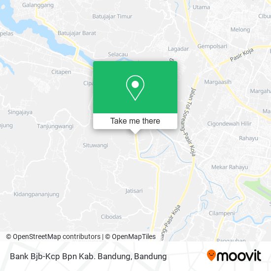 Bank Bjb-Kcp Bpn Kab. Bandung map
