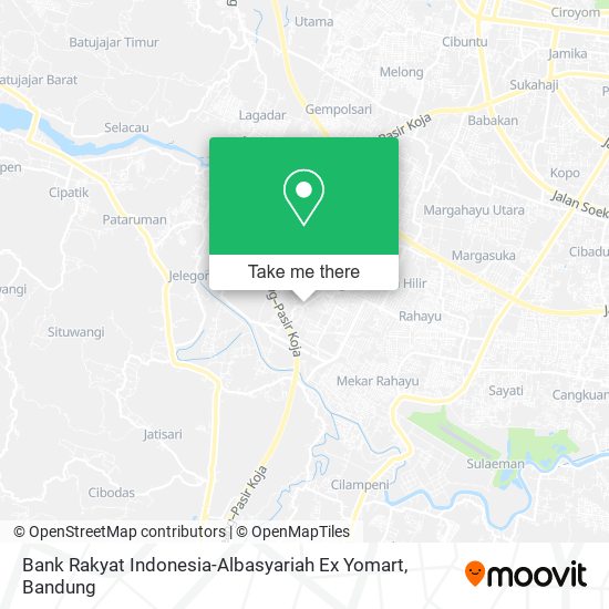 Bank Rakyat Indonesia-Albasyariah Ex Yomart map