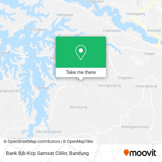 Bank Bjb-Kcp Samsat Cililin map