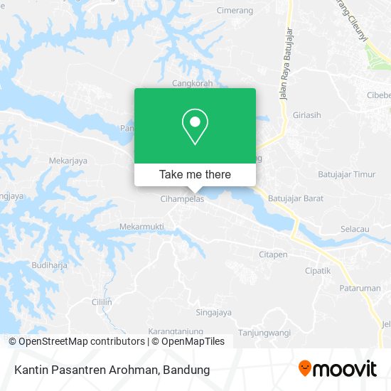 Kantin Pasantren Arohman map