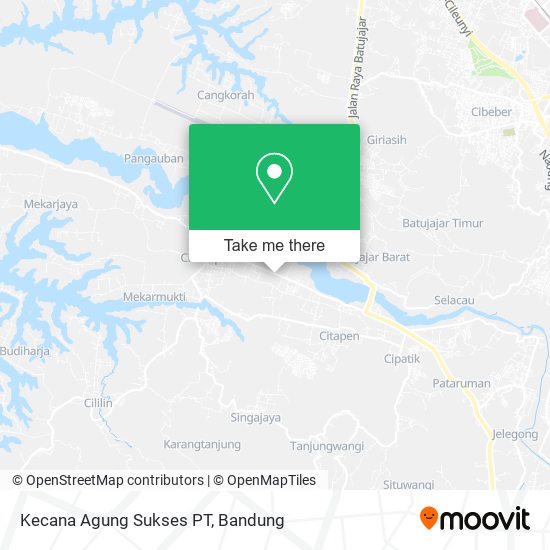 Kecana Agung Sukses PT map