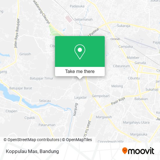 Koppulau Mas map