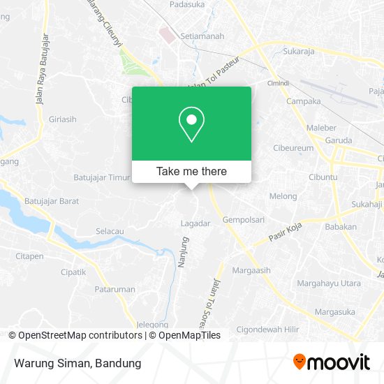 Warung Siman map