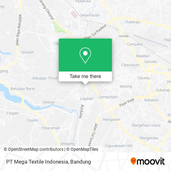 PT Mega Textile Indonesia map