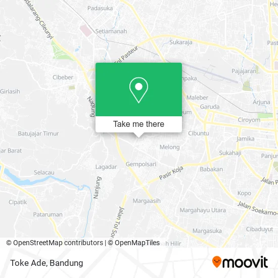 Toke Ade map