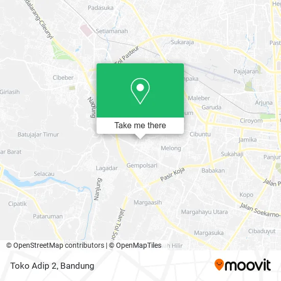 Toko Adip 2 map