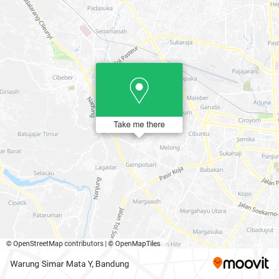 Warung Simar Mata Y map