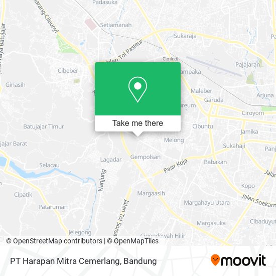 PT Harapan Mitra Cemerlang map