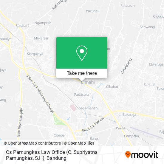 Cs Pamungkas Law Office (C. Supriyatna Pamungkas, S.H) map