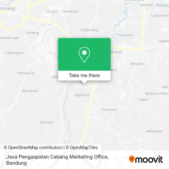 Jasa Pengaspalan Cabang Marketing Office map