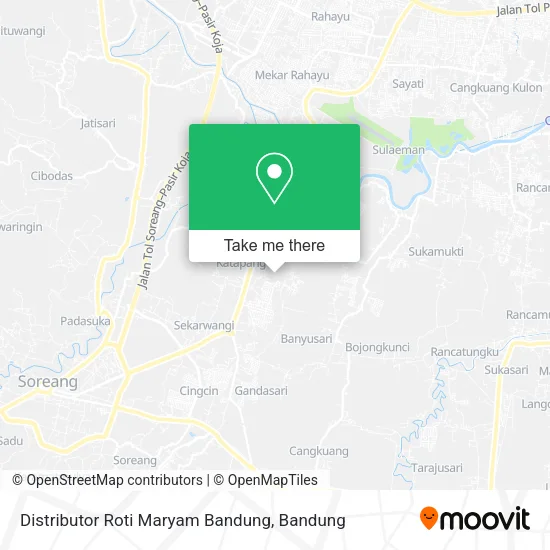 Distributor Roti Maryam Bandung map