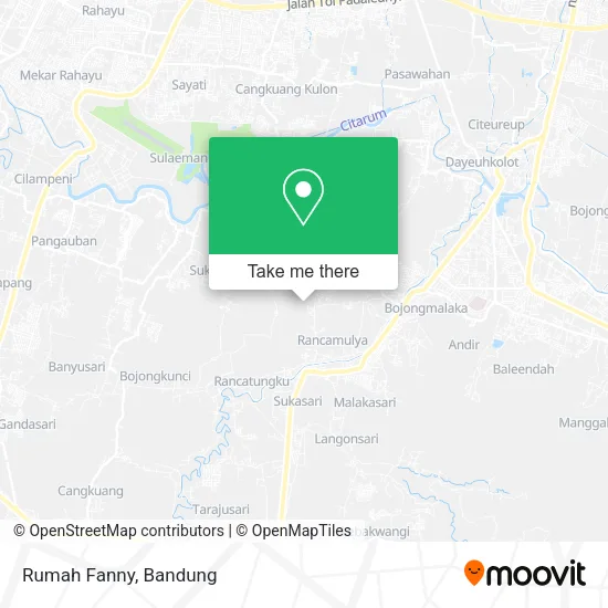 Rumah Fanny map